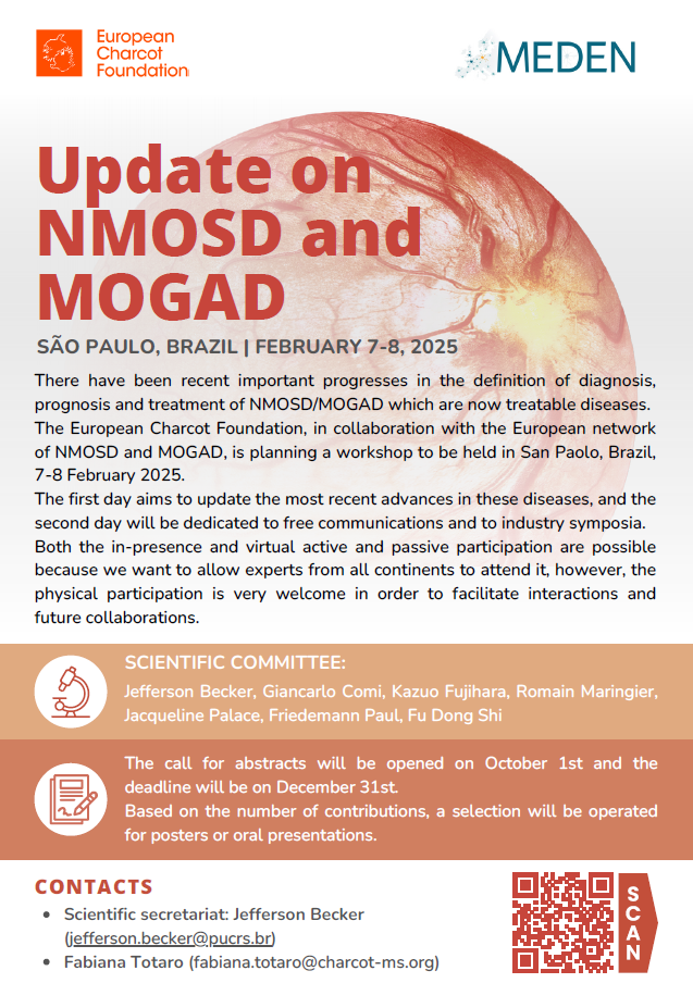 Update on NMOSD and MOGAD | SÃO PAULO, BRAZIL | FEBRUARY 7-8, 2025
